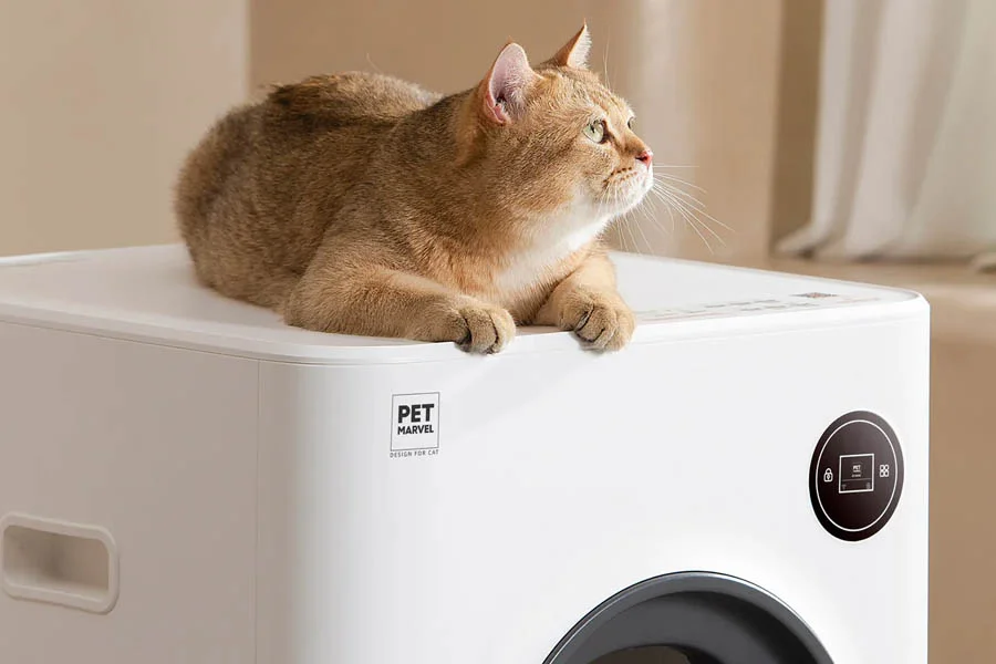 robot cat litter boxes